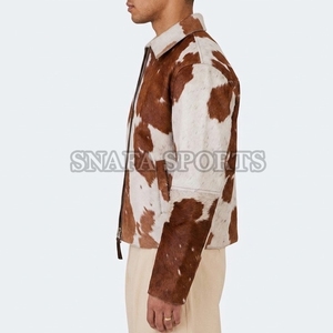 Unique Style Men Fashion Design New Arrival <b>Leather</b> <b>Jacket</b> For Men Easy To Wear Men Hair on <b>Leather</b> <b>Jackets</b> - Product Image 2