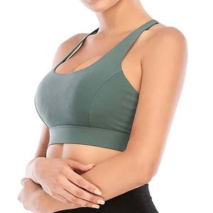 Soutien-gorge de sport respirant et réversible pour femme avec logo frontal, séchage rapide, léger, pour yoga, gym, course à pied, en promotion à prix réduit - Product Image 2