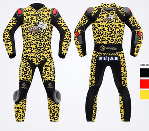 Unisex Made to Measure Racing Jumpsuit/Traje Cowhide/Kangaroo Leather Track Racing Suit With Hump CE <b>Protectors</b> - Product Image 1