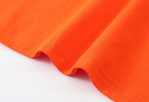 Camiseta de Algodón de Alta Calidad para Mujer, Talla Grande, Logotipo Bordado Personalizado, Ecológica, de Secado Rápido, Transpirable, Cuello Redondo, Media Manga, Verano - Product Image 6