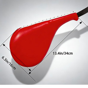 6pcs Multi-Functional Curved <b>Focusing</b> Boxing Training Hand Target <b>Pad</b> Adjustable Hand Foot Target PU Leather Durable for Unisex - Product Image 4