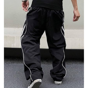 Pantalon cargo baggy pour homme OEM, streetwear surdimensionné, multi-poches, impression et broderie, fournisseur - Product Image 2