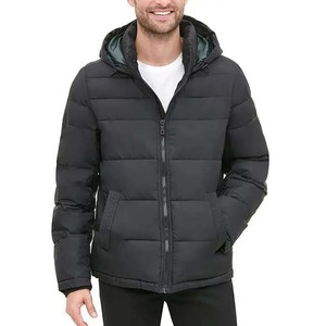 New Autumn and Winter Unisex Fashion <b>White</b> Polyester Filled Stand Collar Luxury Designer <b>Waterproof</b> Casual Puffer <b>Jacket</b> - Product Image 2