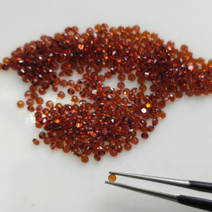 Granat rouge naturel 1,75 mm, taille brillant ronde, meilleure qualité, pierre précieuse en vrac pour la fabrication de bijoux - Product Image 4