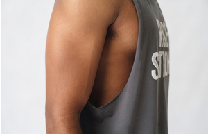 Men <b>Loose</b> Fit Sleeveless Workout <b>Tank</b> <b>Top</b> 100% Polyester Crew Neck Workout Gym Wear Breathable Fitness Summer <b>Tank</b> <b>Top</b> - Product Image 6