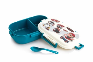 Premium champs <b>lunch</b> <b>box</b> <b>plastic</b> food container airtight meal storage <b>box</b> portable <b>lunch</b> carrier for school office use - Product Image 4