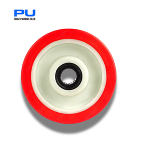 Roulement d'entraînement de roue de chariot élévateur en polyuréthane à noyau en acier résistant à l'usure de haute qualité pour pièces de chariot élévateur - Product Image 6