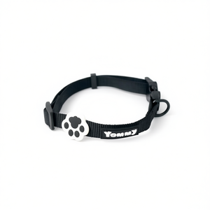 Yommy <b>Pet</b> <b>Collar</b> 30-45cm Adjustable With Paw Tag For Dogs - Product Image 3
