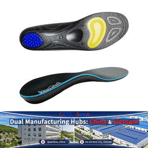 High Arch <b>Support</b> Shoe Cushioned Pad Inserts Palmilhas Ortopedicas Polyurethane Insole Plantar Fasciitis Insoles - Product Image 1