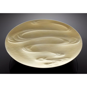 Cuencos de lujo plateados, brillantes, pulidos, con textura única, de forma redonda, para servir alimentos, accesorios de cocina. - Product Image 4