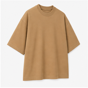 Camiseta Personalizada de Algodón Grueso para Hombre, Cuello Redondo, Manga Corta, Talla Extra Grande, MTS-OVR-0024 - Product Image 4