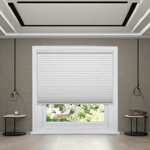 Store enrouleur cellulaire plissé en aluminium alvéolé de 38 mm - Product Image 1