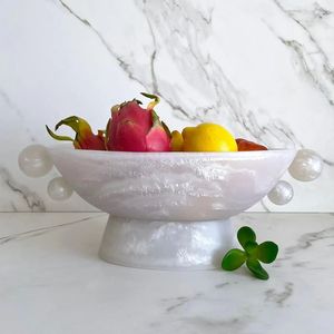 Tazón Decorativo de Resina Epoxi para Alimentos, Diseño de Lujo para Mesa de Comedor, Hecho a Mano, Pulido, Ecológico, Apto para Lavavajillas, Único y Artístico - Product Image 1