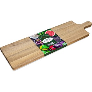 Acacia Wood Serving Platter with Handles Wholesale | Moradabad Exporter - Product Image 2