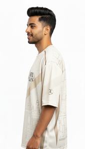 Camiseta Urbana de Moda, Sublimada, Holgada, Informal, para Uso Diario, para Hombre - Product Image 3