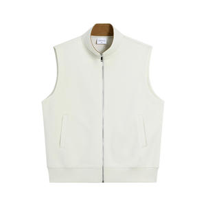 Bubble Padded Canvas Waterproof Windproof Hooded Bomber <b>Jacket</b> Men's <b>Puffer</b> <b>Vest</b> - Product Image 3