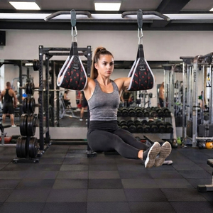 Adjustable Rubber Neoprene Foam Strap for Core <b>Strength</b> <b>Training</b> Heavy Duty Abdominal Exercise Hanging Sit-Up Gym Workout - Product Image 6