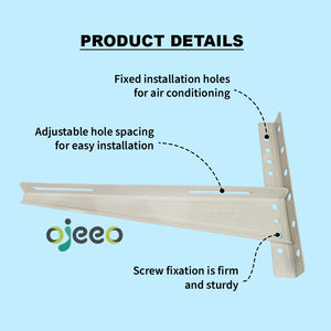 Support mural pour climatiseur, fabrication directe du fabricant, construction en acier durable, installation facile, haute stabilité, support pour unité de climatisation - Product Image 4