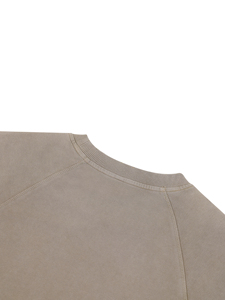 เสื้อยืดทรงบ็อกซี่ ยูนิเซ็กส์ รุ่น Raw Edges Vintage Washed ผ้าคอตตอนพรีเมียม 320 กรัม ปรับแต่งได้ตามต้องการ - Product Image 4