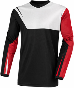 เสื้อเจอร์ซีย์จักรยานเสือภูเขาผู้ชาย ระบายอากาศ แห้งเร็ว ผ้ายืดสแปนเด็กซ์/โพลีเอสเตอร์ รับผลิตแบบ OEM สีและโลโก้ปรับแต่งได้ ราคาสมเหตุสมผล - Product Image 2