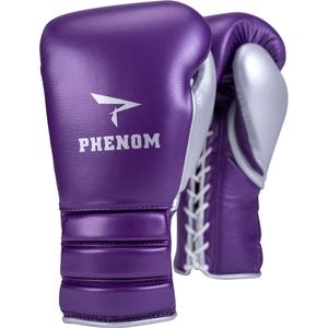 Phenom Boxing Metallic Purple/<b>silver</b> Lace Sparring <b>Gloves</b> New Design Customize Logo Special Boxing <b>Gloves</b> for Training - Product Image 6
