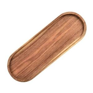 Bandeja Moderna de Madera de Acacia para Servir Té, Plato Creativo con Patrón para Almacenamiento, Bandeja para Servir Frutas y Aperitivos para el Hogar y Fiestas, Material PC, Paquete Celadon - Product Image 2