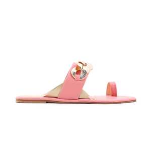 <b>Pink</b> Formal Chappal FR0435 Elegant <b>Wrap</b> Design for Women - Product Image 2