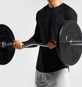 เสื้อยืดแขนยาวขนาดใหญ่พิเศษ 230 กรัม สกรีนโลโก้ได้ ผ้าฝ้าย 100% เสื้อเชิ้ตแบบลำลอง ผ้าถักเนื้อนุ่ม เป็นมิตรกับสิ่งแวดล้อม เสื้อผู้ชาย - Product Image 5