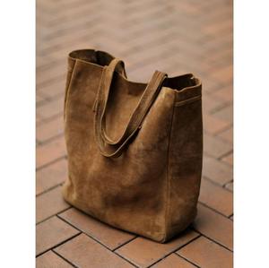 Latest Arrival Luxury Women's Crocodile Pattern <b>Tote</b> Bag Brown Casual Style Durable Open Top Two Handles Daily Use Handbags - Product Image 3