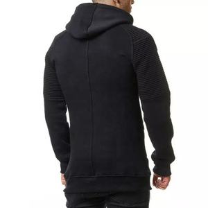 High Quality Street Wear Hooded Pullover <b>Thick</b> <b>Fleece</b> Oversize Loose Custom Sweatshirt Plus Size Men Hoodie - Product Image 3