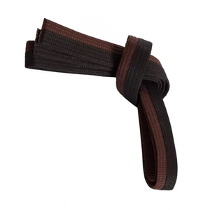 Cinturón de Ranking de BJJ, Cinturón de Jiu Jitsu Brasileño para Entrenamiento, Material de Algodón, Diseño de Barra Negra, Logotipo Personalizado, Cinturones Profesionales de BJJ - Product Image 1