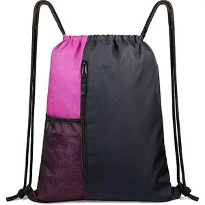 Mochila con Cordón y Logotipo Personalizado, Bolsa con Cordón de Poliéster Impermeable de Alta Calidad en Pakistán - Product Image 5