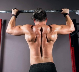 มือจับเครื่องหนังพร้อมที่ประคองข้อมือ,การป้องกันฝ่ามืออย่างสมบูรณ์แบบสำหรับยิมนาสติกดึง Ups WOD Deadlift - Product Image 6