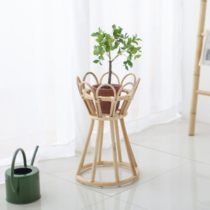 Soporte de ratán para plantas, suministros de jardín, otras herramientas de jardinería - Product Image 2