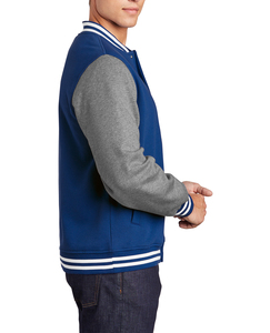 แจ็คเก็ตวาร์ซิตี้ผ้าฝ้ายฟลีซคุณภาพสูงสั่งทำพิเศษสำหรับผู้ชาย ขายดี - Product Image 3