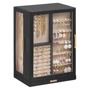 Caja de Almacenamiento de Joyas de Madera de Cedro al por Mayor |   Cerradura Vintage Hecha a Mano |   Moradabad - Product Image 3