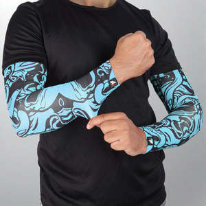 Manches de cycliste personnalisées avec logo OEM, imprimées par sublimation, avec designs personnalisés pour le sport et les activités de plein air - Product Image 1