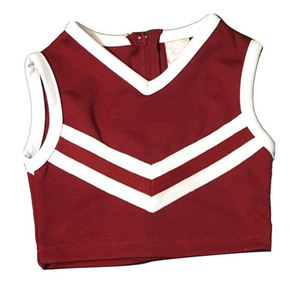 Uniformes de cheerleading de haute qualité en gros avec strass, dernier design, contraste de couleurs, vêtements d'entraînement, service OEM disponible - Product Image 5