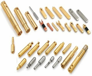 Pin de Contacto Eléctrico de Latón Premium 150A, Conector Roscado de Precisión, Accesorios Industriales para PCB - Product Image 1