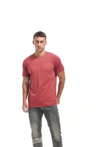 เสื้อยืดคอกลมแขนสั้นผู้ชาย ผ้าฝ้ายใส่สบาย ผู้ผลิต OEM - Product Image 3
