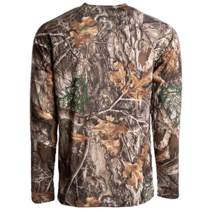 Men's Full Sleeve Camouflage Hunting Shirt Breathable Polyester Autumn Wear Camouflage - Product Image 2