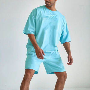 Conjunto de Pantalones Cortos de Alta Calidad con Logotipo Personalizado, 100% Algodón, el Mejor Diseño, para Hombre, Buen Precio, con Impresión de Silicona - Product Image 6