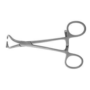 Forceps de réduction et de répositionnement osseux de qualité chirurgicale, en acier inoxydable, treize centimètres, instrument orthopédique - Product Image 6