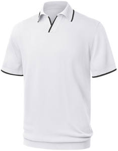 Camiseta Polo Personalizada para Hombre, Nuevo Diseño de Moda, Logotipo Personalizado, Manga Corta, Ropa de Golf a Rayas, Camisetas Polo para Hombre, Camisetas de Golf - Product Image 1