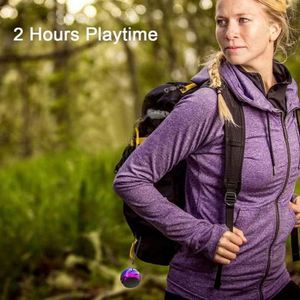 JW3655 High Quality M3 Bass <b>Mini</b> Plating Loud <b>Speakers</b> Outdoor Sports Portable Round Small Wireless <b>Speaker</b> for Mobile Phone - Product Image 5
