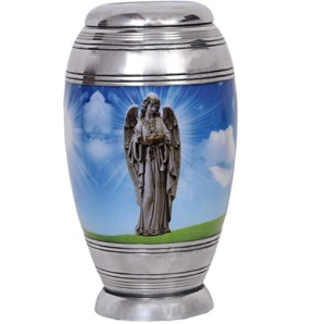 Urna Funeraria de Aluminio de Diseño Exclusivo de Fabricante Indio, Urna Metálica para Cenizas de Adultos, Más Vendida, para Artículos Funerarios - Product Image 2