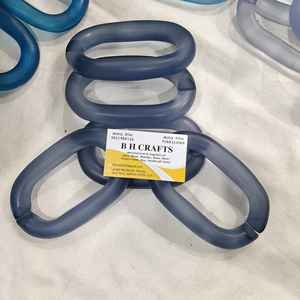 RESIN CHAIN Large Size Colorful Resin Chain Links for Wall <b>Hanging</b> Decoration DIY <b>Room</b> <b>Divider</b> and Curtain Accessories - Product Image 5