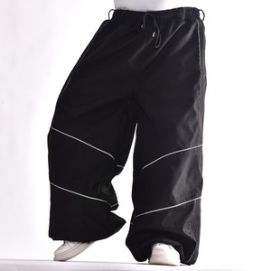 Pantalon cargo unisexe coupe ample, coupe-vent, imprimé, avec fermeture éclair, pour le ski et la neige, collection 2025, personnalisable, large et imperméable - Product Image 1