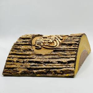 งานแกะสลักไม้ตกแต่งผนังลายคำอัลกุรอาน งานฝีมืออักษรวิจิตรภาษาอาหรับ ของตกแต่งบ้าน สำนักงาน ของตกแต่งทางศาสนา - Product Image 3