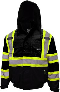 Veste de travail robuste pour hommes, multi-poches, vêtements de travail de construction, veste en toile durable, uniforme de sécurité industrielle, logo personnalisé - Product Image 3
